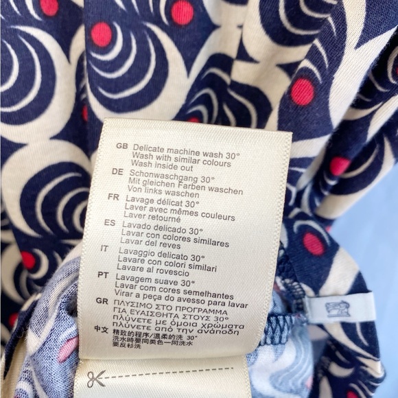 NWT Anthropologie SCOTCH & SODA Red, Blue, & Cream Tee. Medium. Graphic Print - Picture 8 of 9